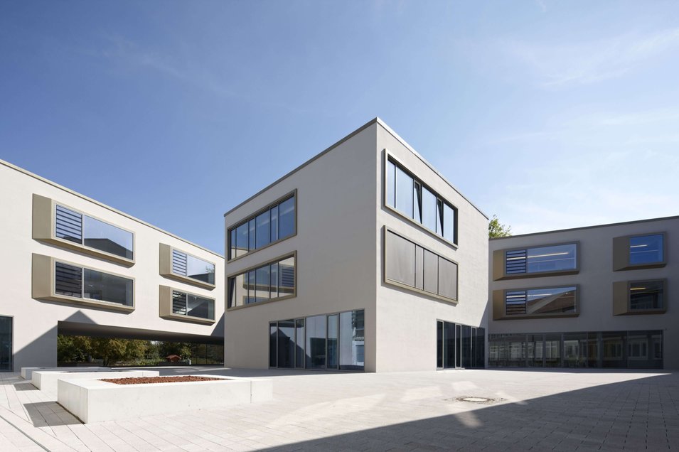 Neubau einer Realschule in Kirchheim, Gesamtansicht